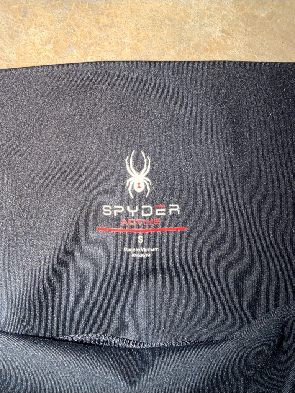 Spyder Women's Black Flare Active Leggings with Zipper Pockets Size S - Picture 10 of 12